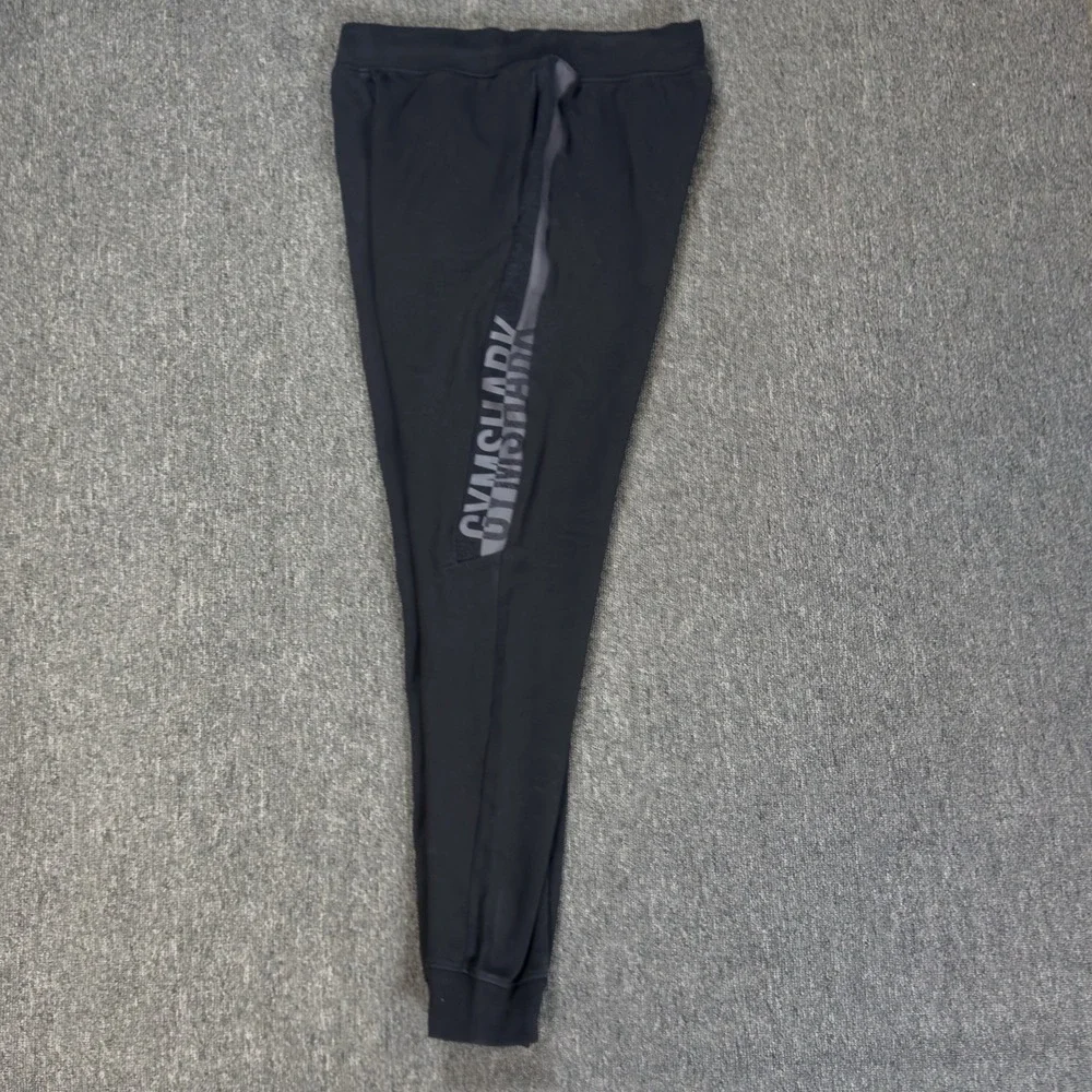 Gymshark Joggers Men's Size‎ Small Black Tapered Ankle Sweatpants Gym Training